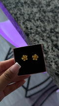 24k Cherry Blossoms Studs